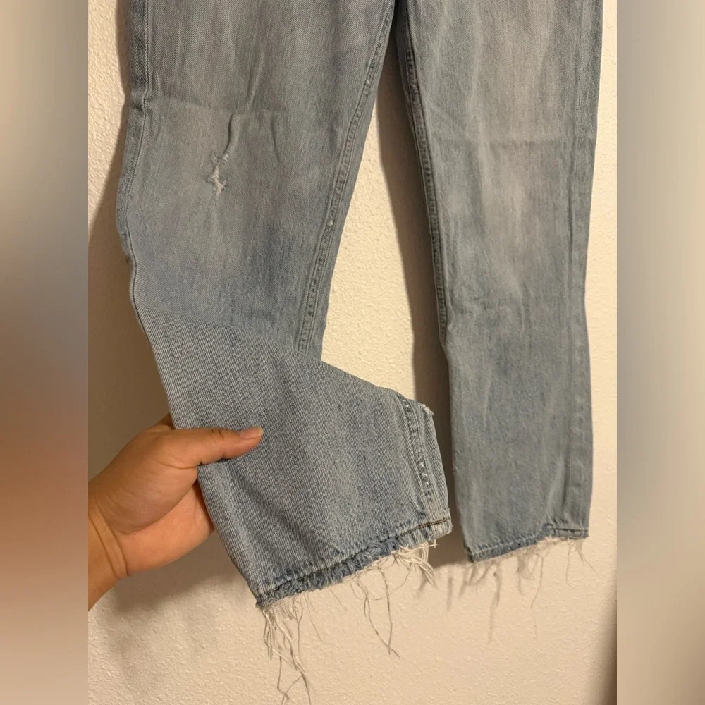 Agolde Cigarette Lo Slung Jean